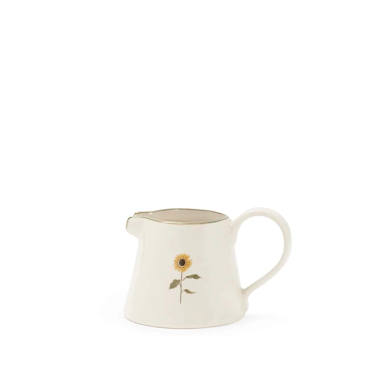 Sunflower Mini Stoneware Jug Sunflower Mini Stoneware Jug -Sophie Allport Shop sunflowers stoneware mini jug cutout smj108 ss23 high res square
