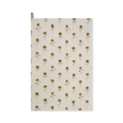 Sunflower Linen Tea Towel -Sophie Allport Shop sunflowers teatowel cutout lin108601 ss23 high res square