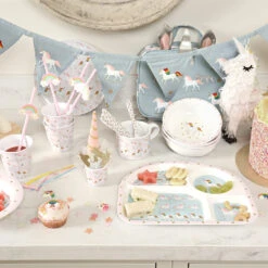Unicorn Childrens Melamine Set -Sophie Allport Shop unicorn collection lifestyle 3 web 1 41cb0156 8551 487f be97 0006f984dbd0