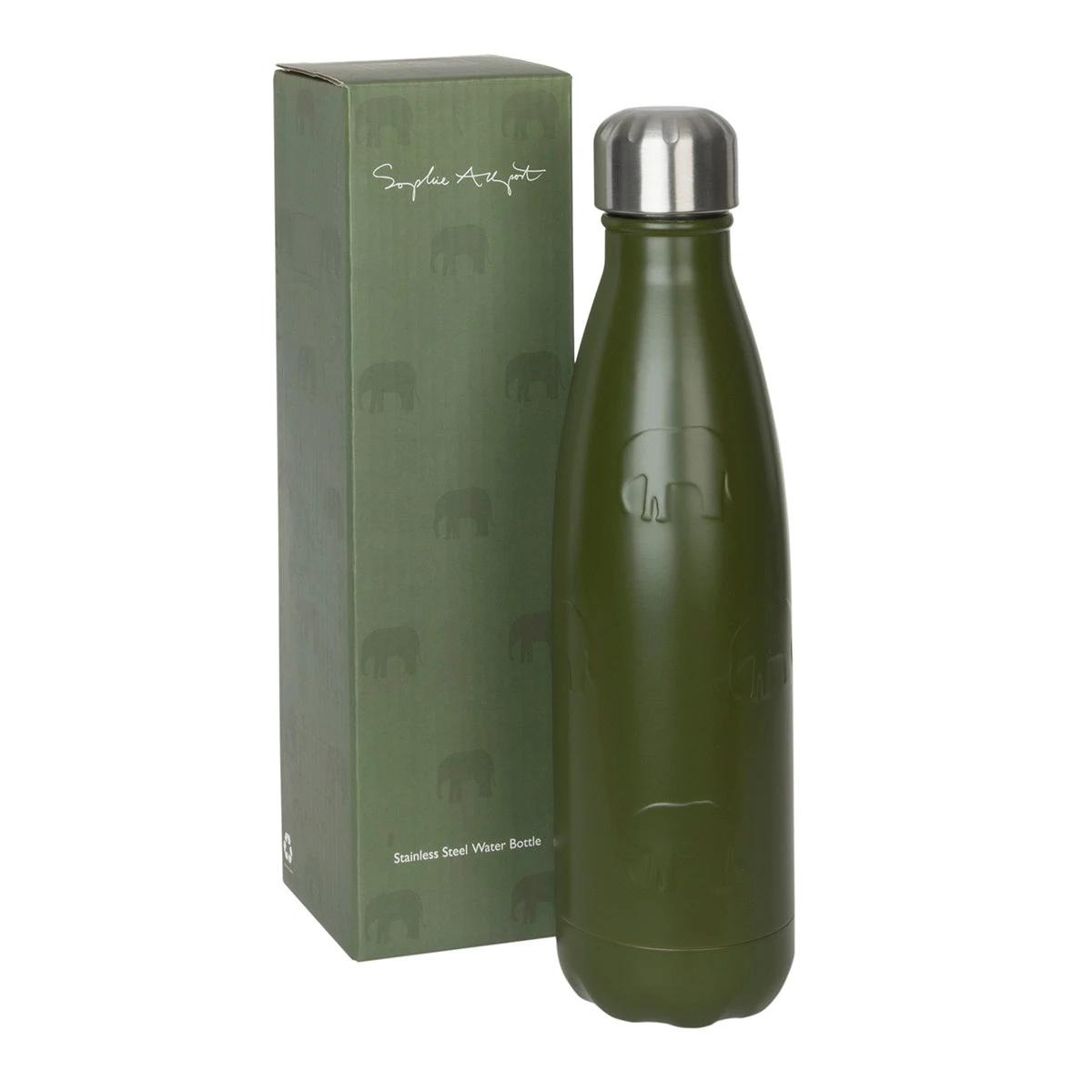Elephant Water Bottle Elephant Water Bottle -Sophie Allport Shop wb54500t elephant zsl thermal water bottle 500ml 2 cut out high res square