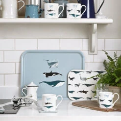 Whales Solo Mug -Sophie Allport Shop whales kitchen collection lifestyle high res square a5ed2a1a 2af6 4c03 ae2d b03dd627c863