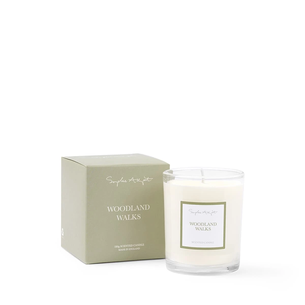 Woodland Walks Candle - 180g Woodland Walks Candle - 180g -Sophie Allport Shop woodland walks candle cutout scww180 aw22 square