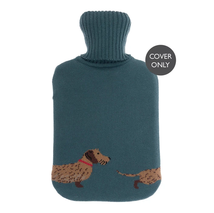 Fetch Hot Water Bottle Cover Fetch Hot Water Bottle Cover -Sophie Allport Shop zkshwb722 cover fetch knitted statement hot water bottle cut out high res