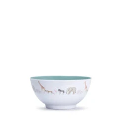 Animals Of The Savannah Melamine Bowl 2 Animals Of The Savannah Melamine Bowl -Sophie Allport Shop zsl animals of the savannah melamine bowl adult cutout mcb11006 ss23 high res square